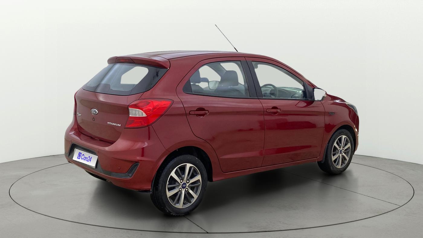 2020 Ford New Figo TITANIUM 1.2 PETROL MT, Petrol, Manual, 13,861 km, Right Back Diagonal