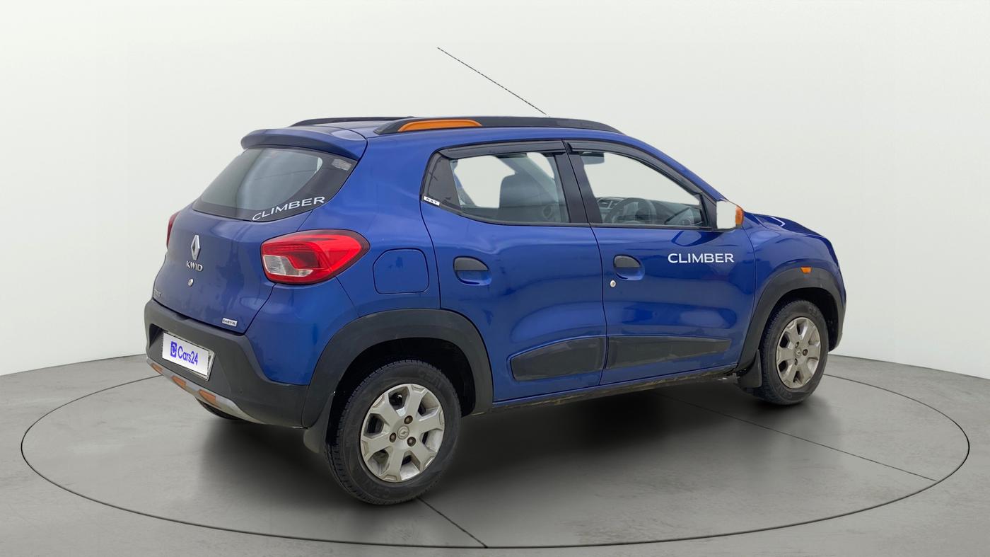 2019 Renault Kwid CLIMBER 1.0 AMT, Petrol, Automatic, 19,369 km, Right Back Diagonal