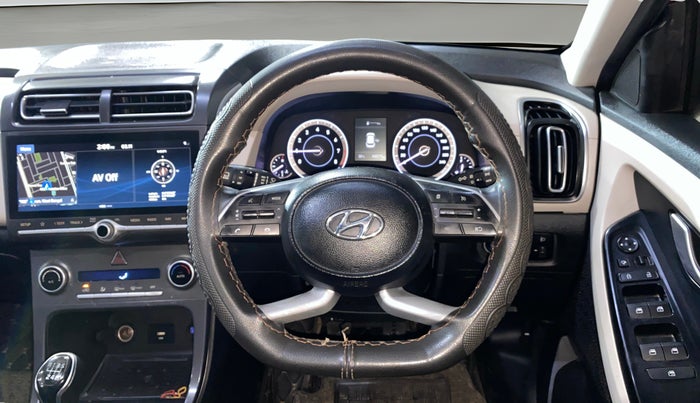 2020 Hyundai Creta SX 1.5 PETROL, Petrol, Manual, 42,214 km, Steering Wheel Close Up