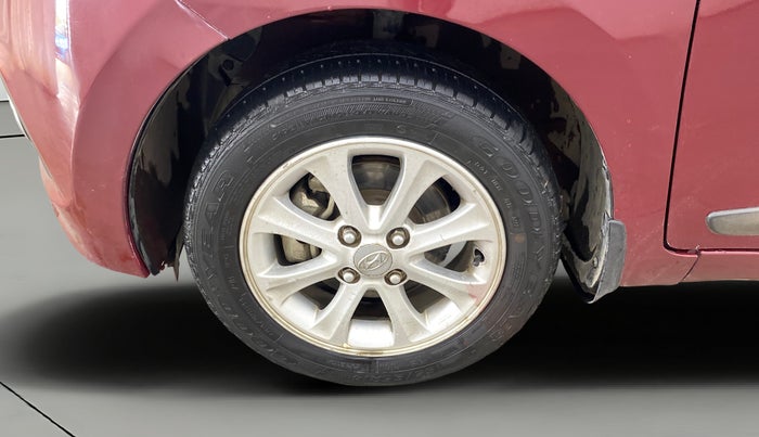 2015 Hyundai Grand i10 ASTA 1.1 CRDI, Diesel, Manual, 48,554 km, Left Front Wheel