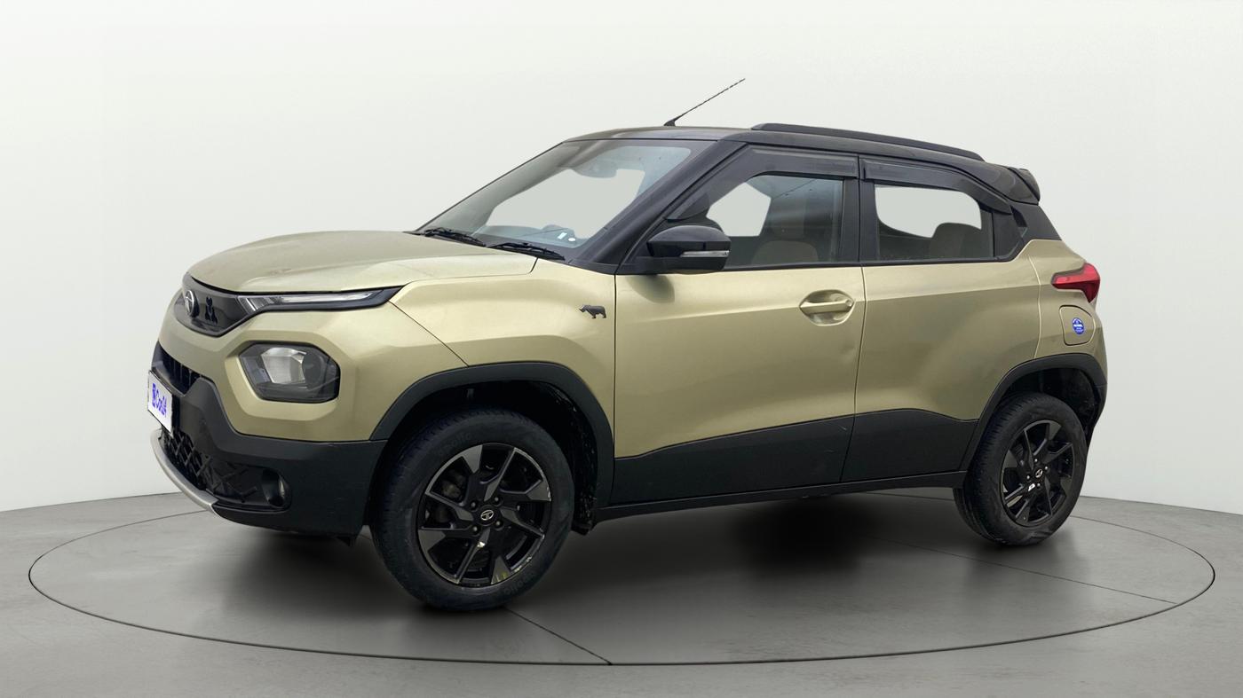 2022 Tata PUNCH CREATIVE 1.2 AMT KAZIRANGA EDITION , Petrol, Automatic, 25,239 km, Left Front Diagonal