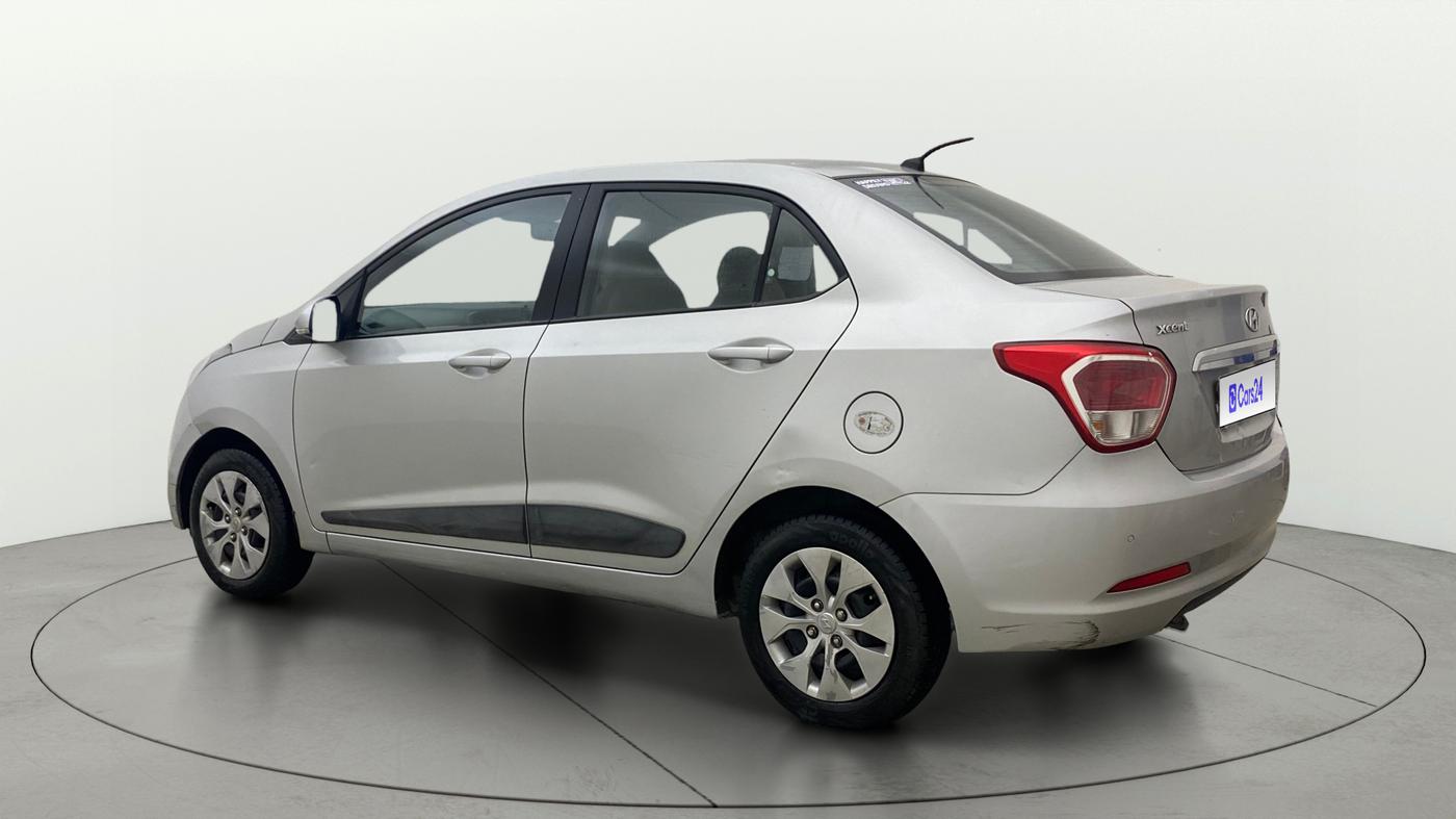 2016 Hyundai Xcent S 1.2, Petrol, Manual, 60,099 km, Left Back Diagonal