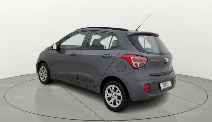2017 Hyundai Grand i10 SPORTZ (O) 1.2 KAPPA VTVT, Petrol, Manual, 35,960 km, Left Back Diagonal