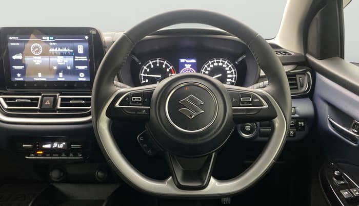 2025 Maruti Baleno ALPHA 1.2 AGS, Petrol, Automatic, 9,919 km, Steering Wheel Close Up