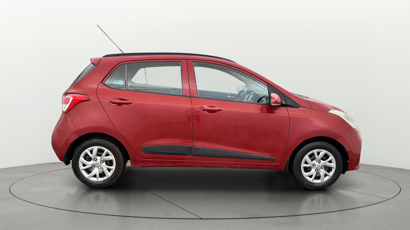 2017 Hyundai Grand i10 ASTA (O) 1.2 KAPPA VTVT, Petrol, Manual, 90,141 km, Right Side View