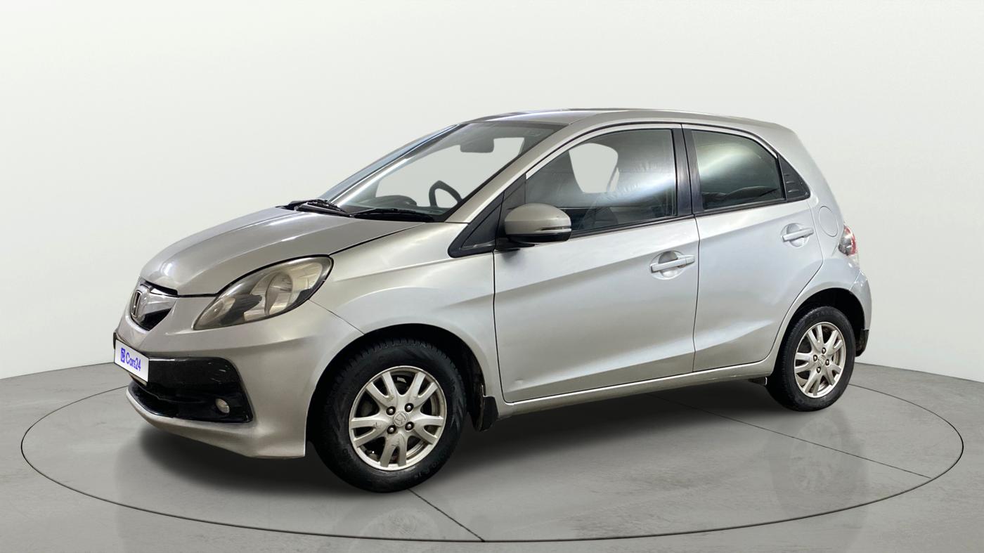 2014 Honda Brio VX AT, Petrol, Automatic, 81,681 km, Left Front Diagonal