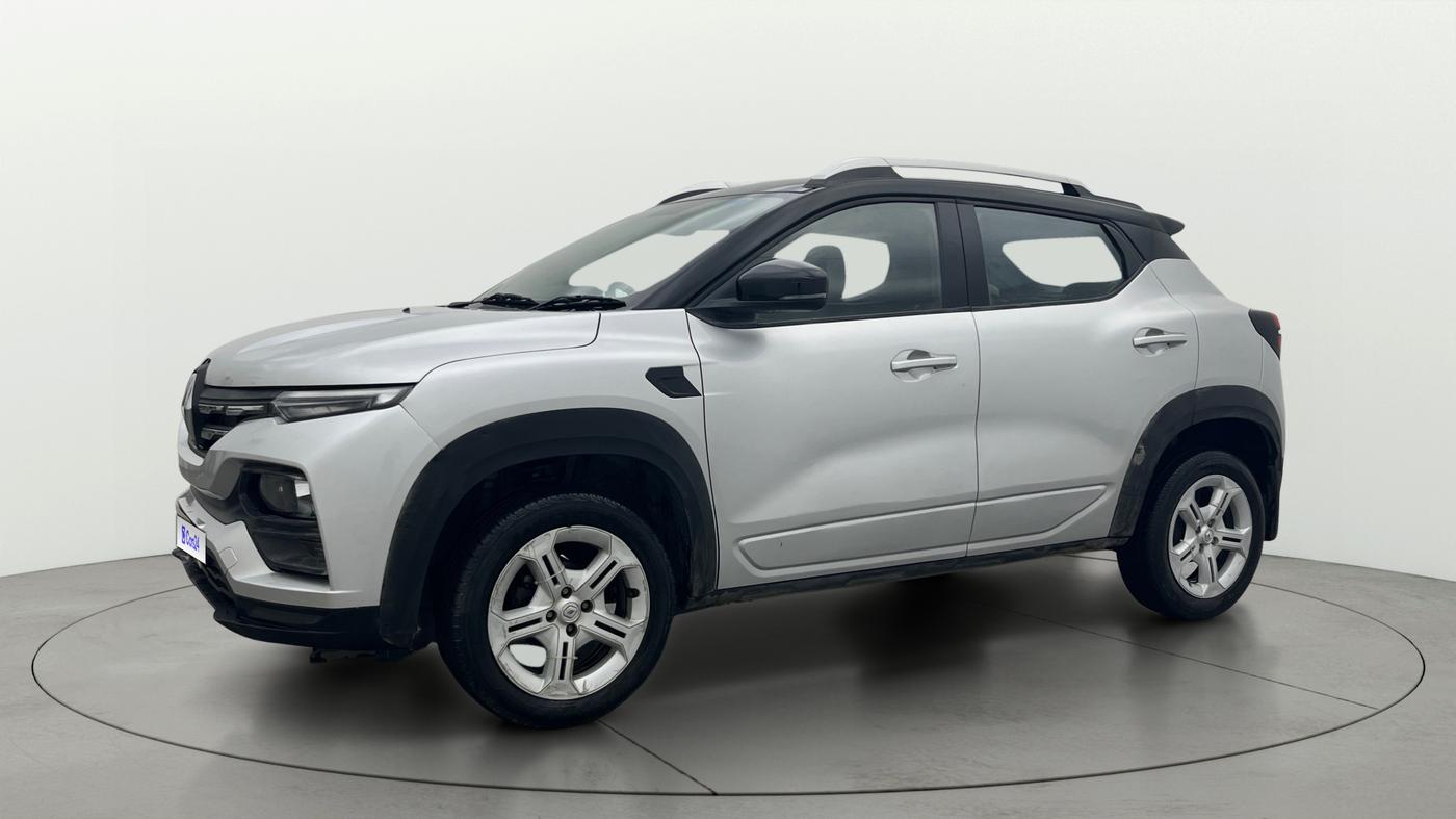 2021 Renault Kiger RXT AMT, Petrol, Automatic, 38,478 km, Left Front Diagonal