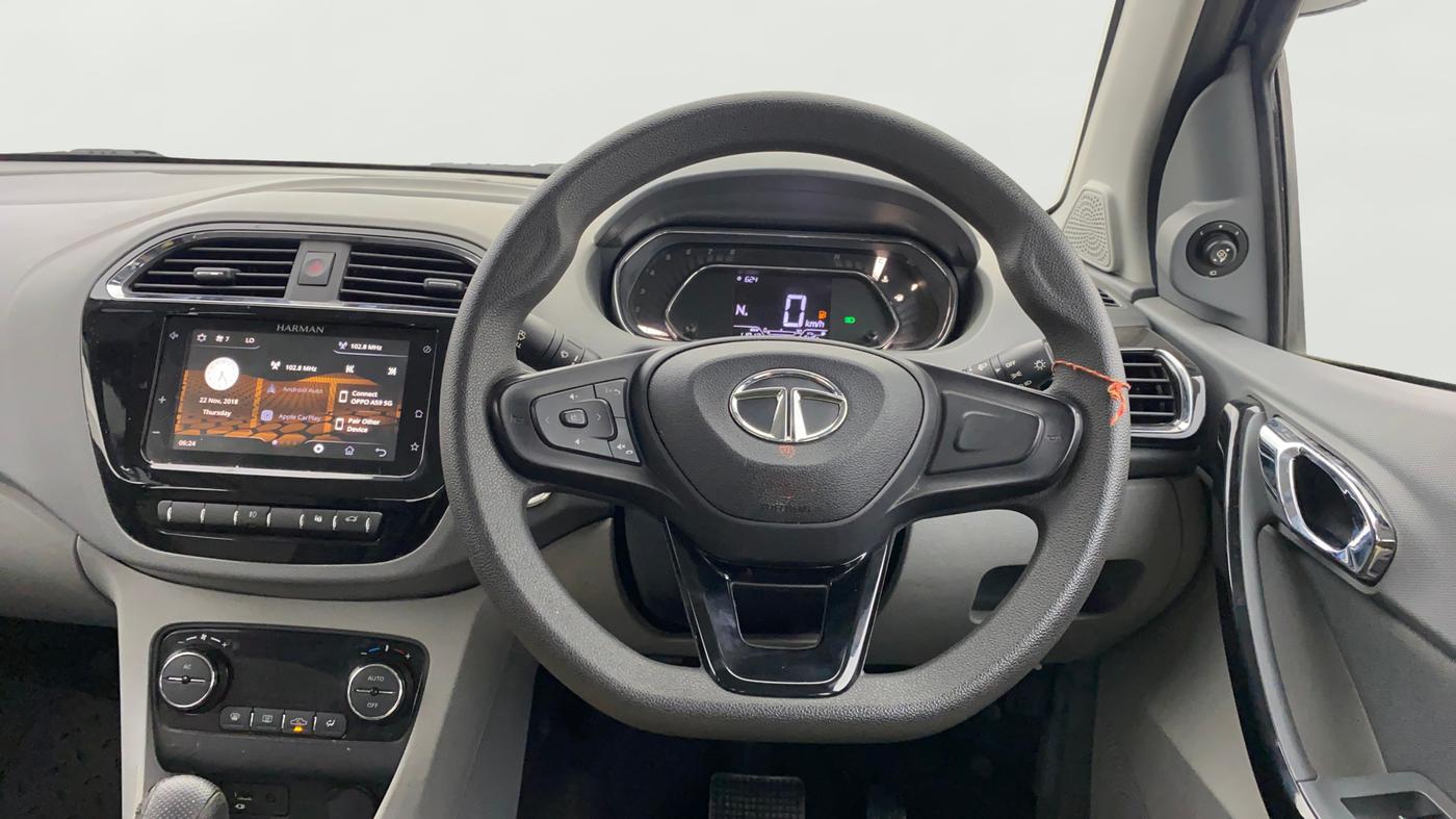 2020 Tata TIGOR XZA PLUS PETROL, Petrol, Automatic, 11,016 km, Steering Wheel Close Up