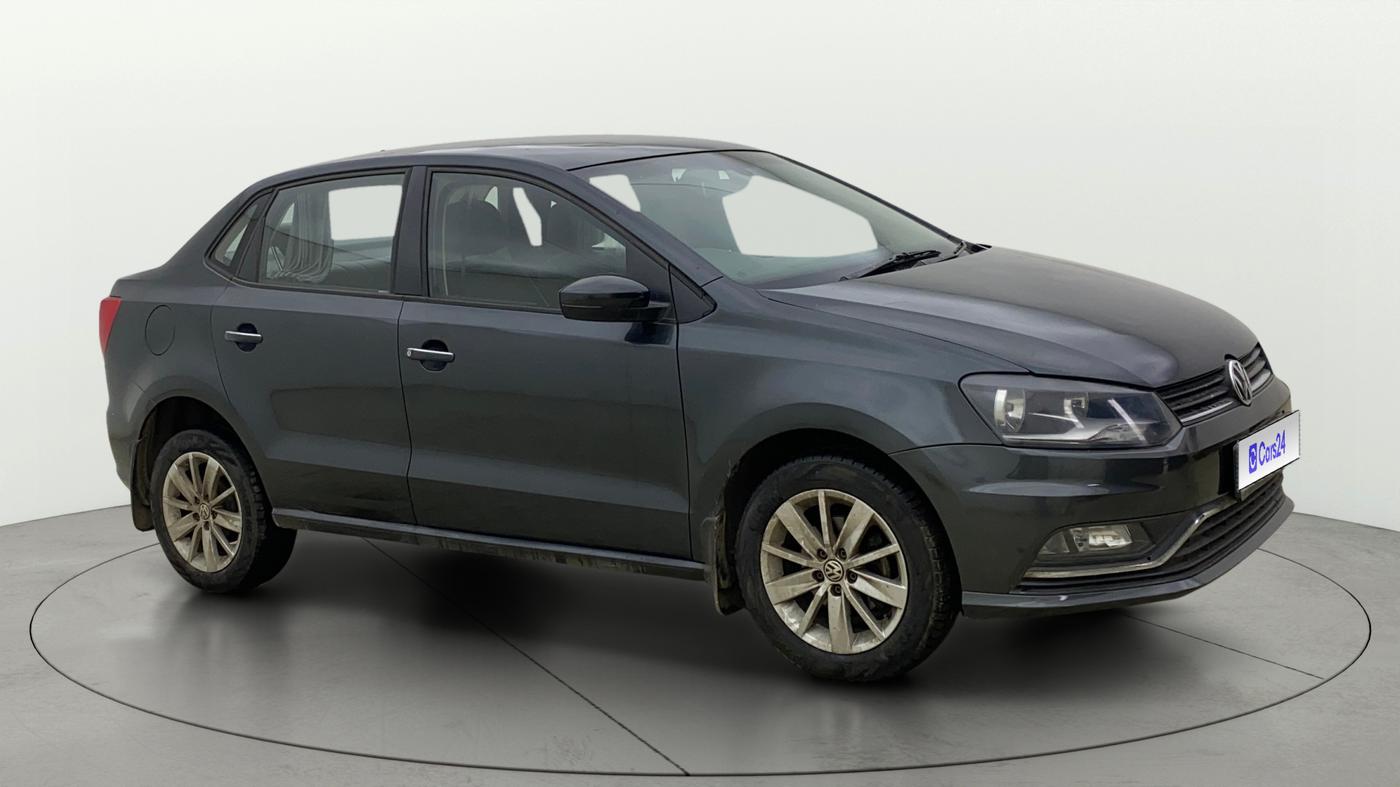 2017 Volkswagen Ameo HIGHLINE DSG 1.5 DIESEL , Diesel, Automatic, 1,19,264 km, Right Front Diagonal