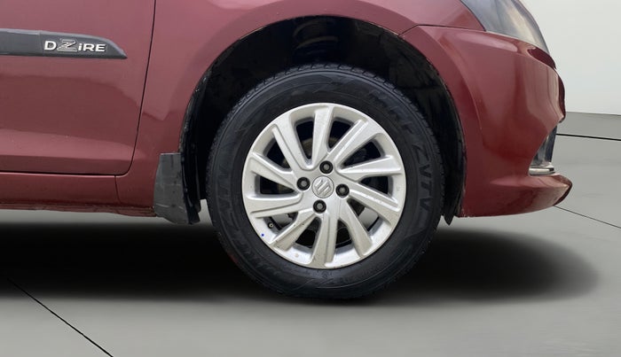 2015 Maruti Swift Dzire ZXI, Petrol, Manual, 88,388 km, Right Front Wheel