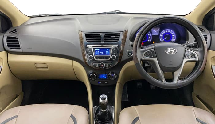 2015 Hyundai Verna FLUIDIC 1.6 VTVT SX, Petrol, Manual, 51,445 km, Dashboard