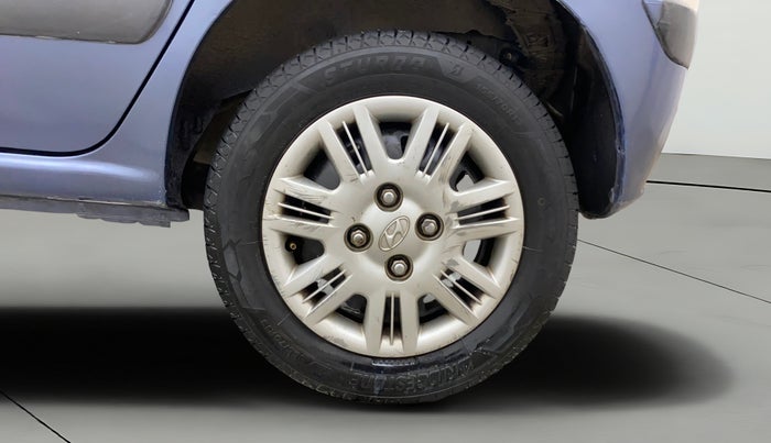 2013 Hyundai Santro Xing GLS, Petrol, Manual, 64,426 km, Left Rear Wheel