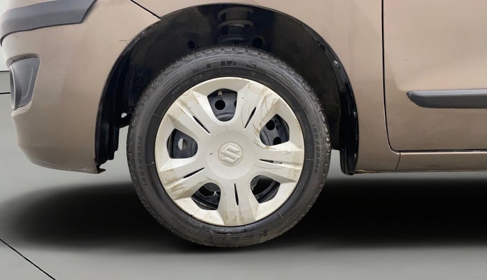 2017 Maruti Wagon R 1.0 VXI AMT, Petrol, Automatic, 1,11,048 km, Left Front Wheel
