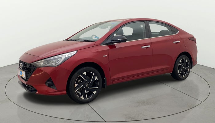 2020 Hyundai Verna SX (O) 1.0 TURBO DCT, Petrol, Automatic, 43,885 km, Left Front Diagonal