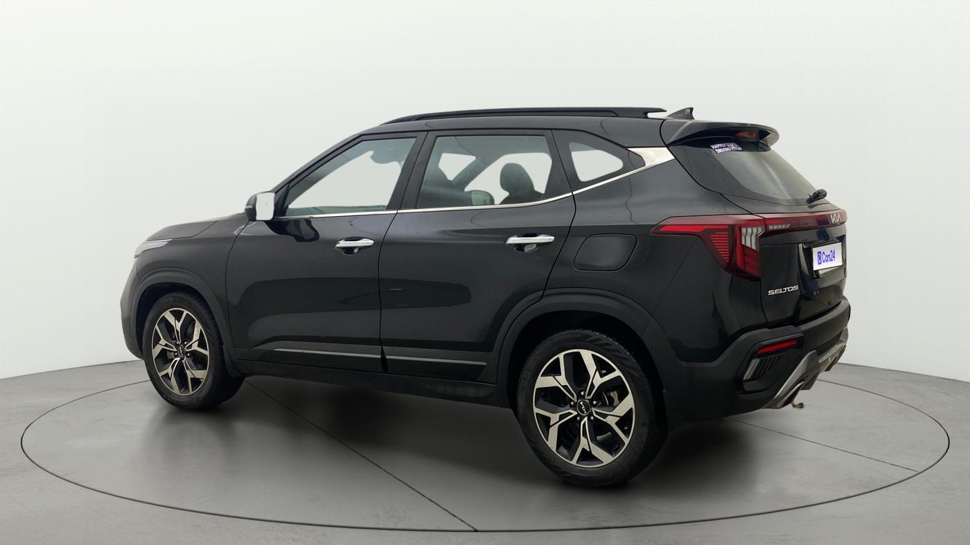 2023 KIA SELTOS 1.5 GTX+ TURBO GDI PETROL DCT, Petrol, Automatic, 75,439 km, Left Back Diagonal