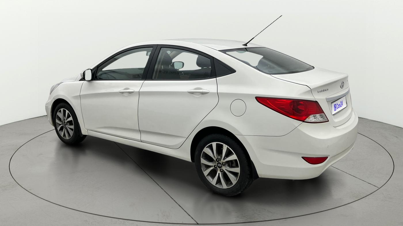 2014 Hyundai Verna FLUIDIC 1.6 VTVT SX, Petrol, Manual, 48,332 km, Left Back Diagonal