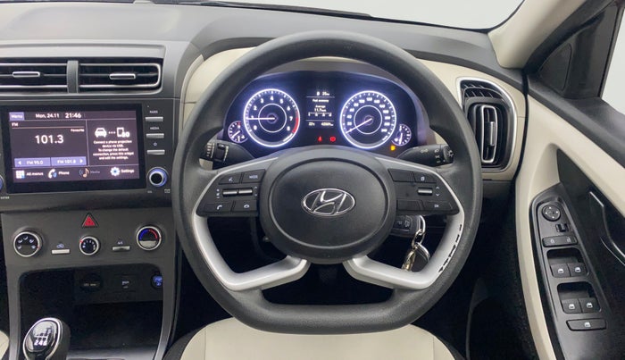 2021 Hyundai Creta EX 1.5 PETROL, Petrol, Manual, 42,587 km, Steering Wheel Close Up