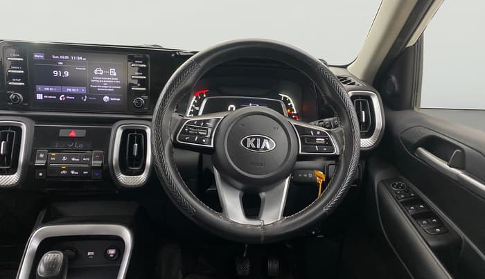 2021 KIA SONET HTK PLUS 1.0 IMT, Petrol, Manual, 40,517 km, Steering Wheel Close Up