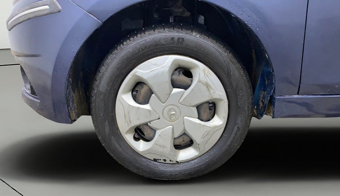 2019 Tata TIGOR XMA PETROL, Petrol, Automatic, 44,240 km, Left Front Wheel