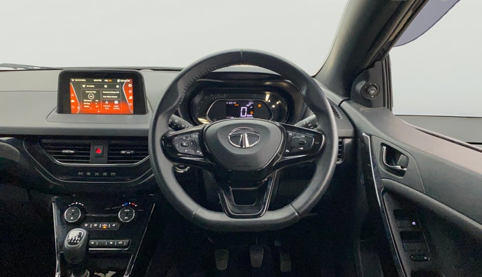 2023 Tata NEXON XZ PLUS PETROL DARK EDITION, Petrol, Manual, 29,206 km, Steering Wheel Close Up