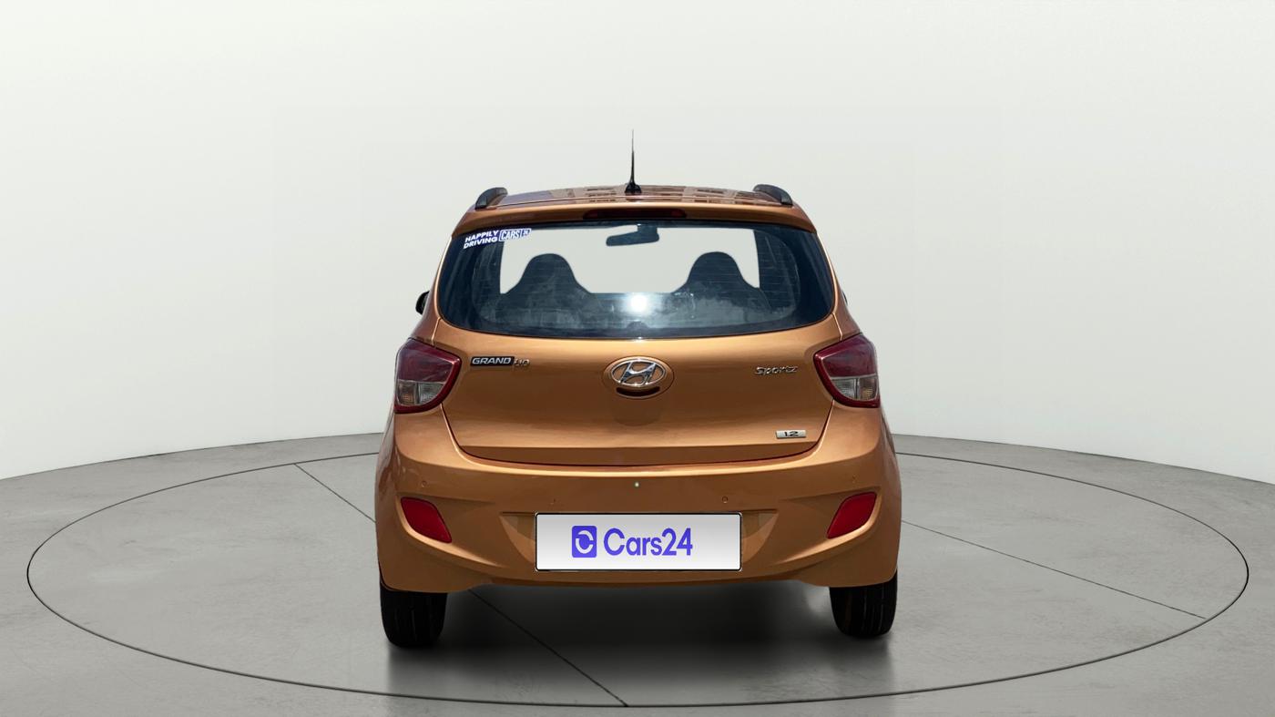 2016 Hyundai Grand i10 SPORTZ 1.2 KAPPA VTVT, Petrol, Manual, 69,437 km, Back/Rear