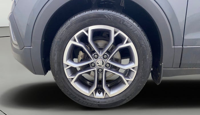 2023 Skoda KUSHAQ STYLE 1.0L TSI AT, Petrol, Automatic, 17,978 km, Left Front Wheel