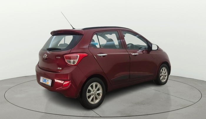 2015 Hyundai Grand i10 ASTA 1.2 KAPPA VTVT, Petrol, Manual, 1,24,952 km, Right Back Diagonal