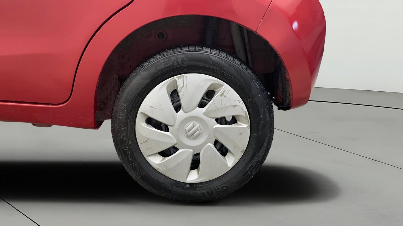 2014 Maruti Celerio VXI AMT, Petrol, Automatic, 1,08,527 km, Left Rear Wheel