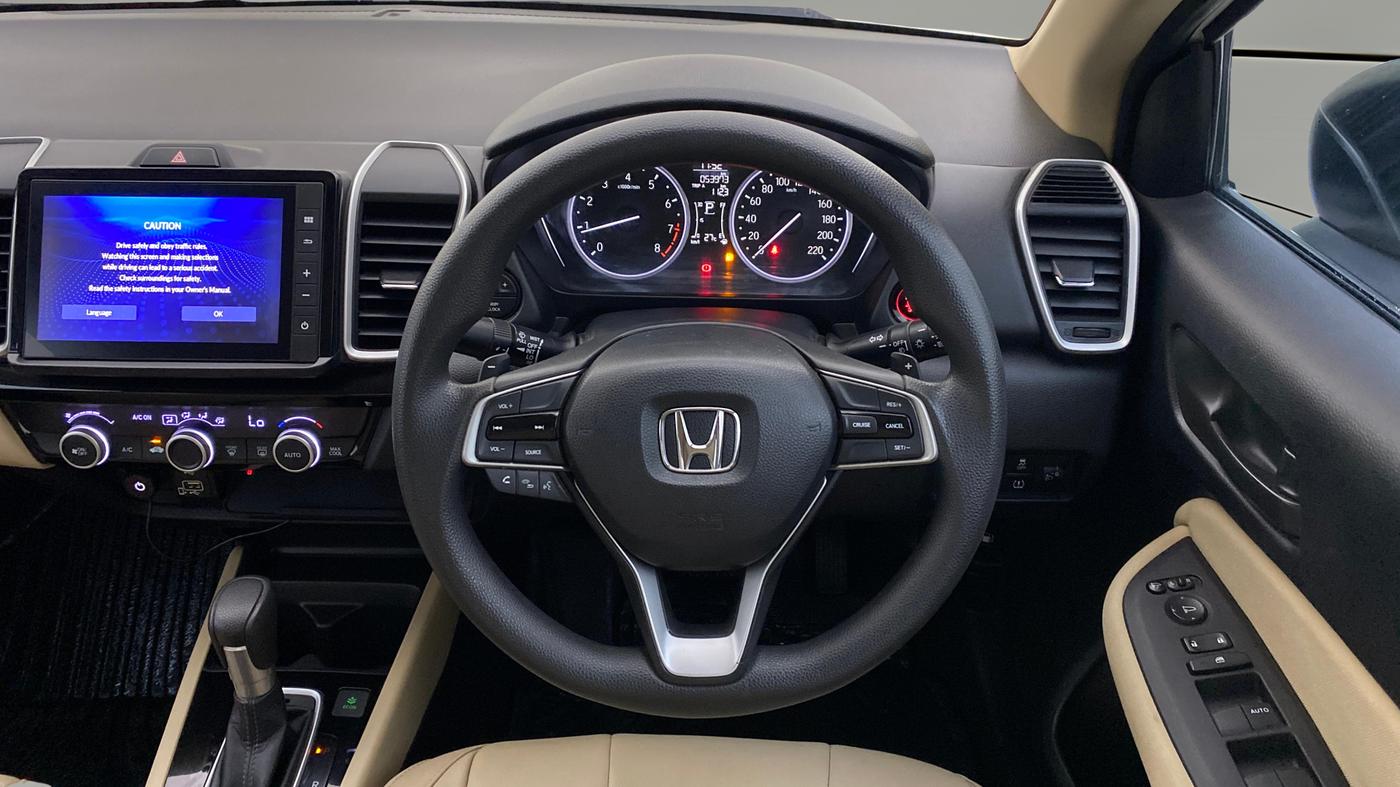 2022 Honda City 1.5L I-VTEC V CVT 5TH GEN, Petrol, Automatic, 53,973 km, Steering Wheel Close Up