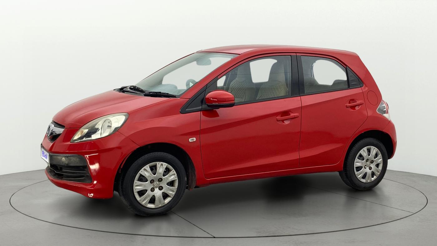 2014 Honda Brio S MT, Petrol, Manual, 90,224 km, Left Front Diagonal