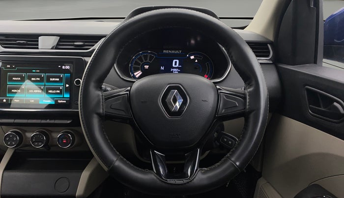 2020 Renault TRIBER RXT AMT, Petrol, Automatic, 34,872 km, Steering Wheel Close Up