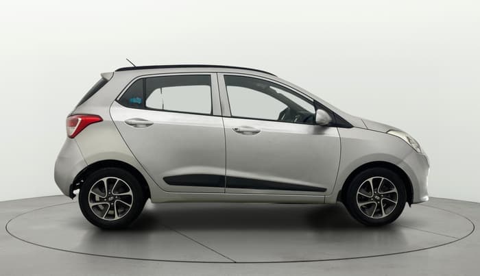 2017 Hyundai Grand i10 SPORTZ (O) AT 1.2 KAPPA VTVT, Petrol, Automatic, 83,522 km, Right Side View