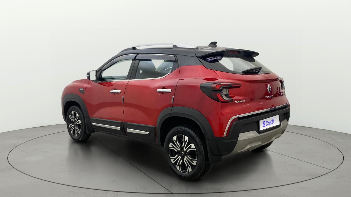 2022 Renault Kiger RXZ AMT DUAL TONE, Petrol, Automatic, 38,319 km, Left Back Diagonal
