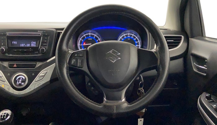 2018 Maruti Baleno DELTA PETROL 1.2, Petrol, Manual, 33,299 km, Steering Wheel Close Up