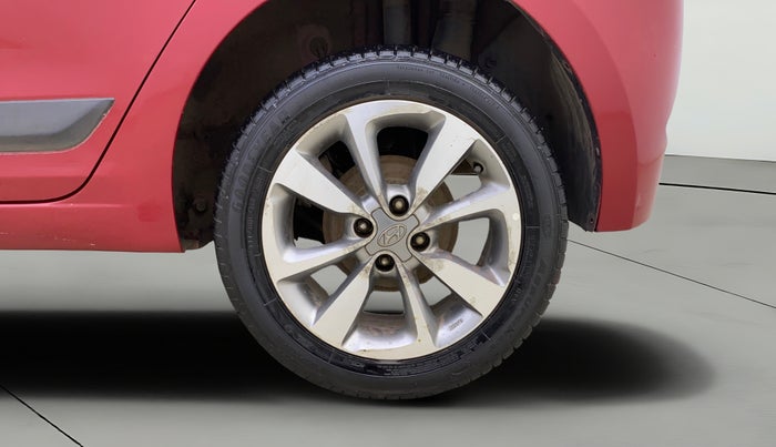 2014 Hyundai Elite i20 ASTA 1.2, Petrol, Manual, 36,806 km, Left Rear Wheel