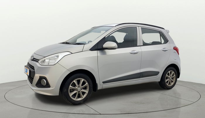 2016 Hyundai Grand i10 ASTA (O) AT 1.2 KAPPA VTVT, Petrol, Automatic, 50,366 km, Left Front Diagonal