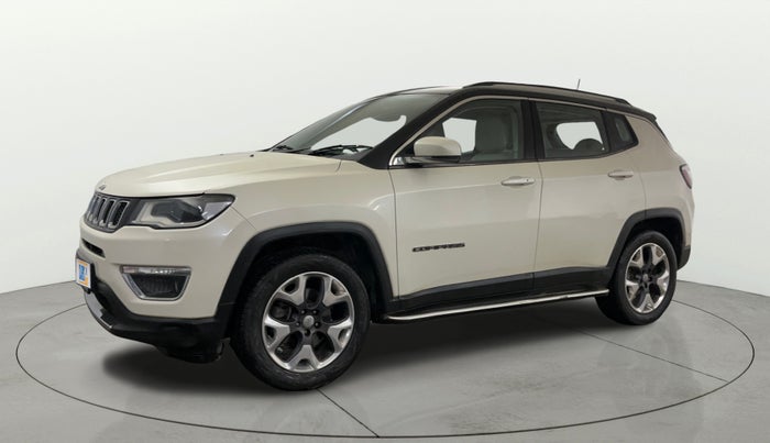 2018 Jeep Compass LIMITED PLUS PETROL AT, Petrol, Automatic, 78,184 km, Left Front Diagonal