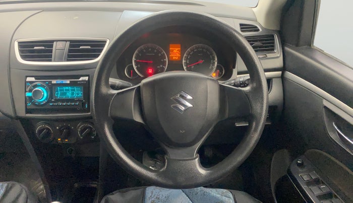 2012 Maruti Swift VXI, Petrol, Manual, 1,17,179 km, Steering Wheel Close Up