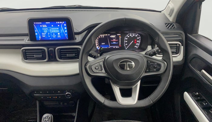 2024 Tata PUNCH CREATIVE  1.2 RTN DUAL TONE, Petrol, Manual, 8,011 km, Steering Wheel Close Up