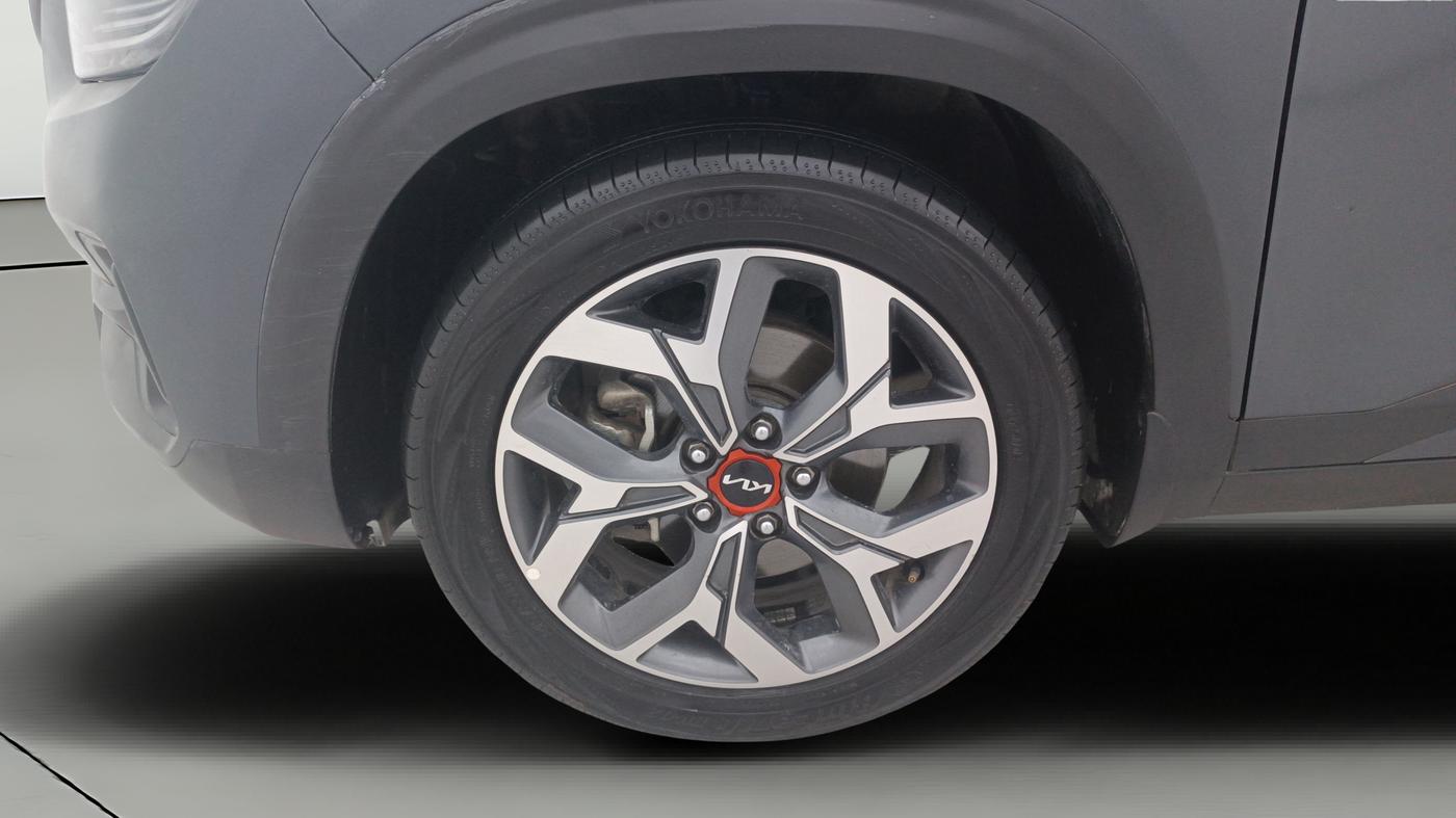 2021 KIA SELTOS X LINE 1.4 PETROL DCT, Petrol, Automatic, 75,580 km, Left Front Wheel
