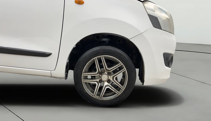 2014 Maruti Wagon R 1.0 VXI, Petrol, Manual, 77,369 km, Right Front Wheel