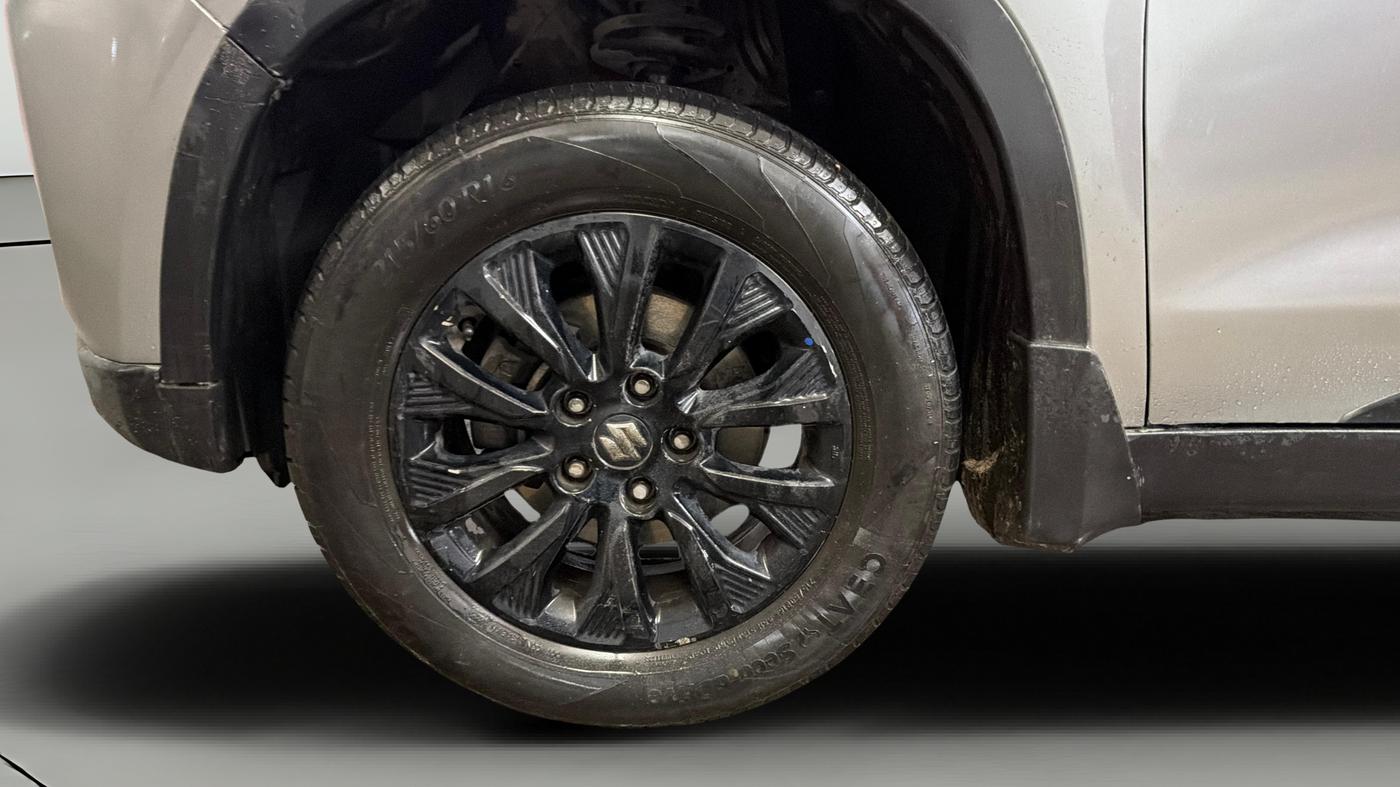 2022 Maruti Vitara Brezza ZXI, Petrol, Manual, 65,753 km, Left Front Wheel