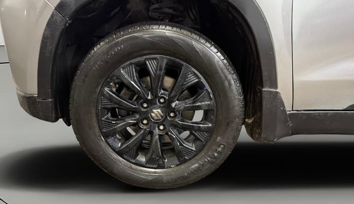 2022 Maruti Vitara Brezza ZXI, Petrol, Manual, 65,753 km, Left Front Wheel