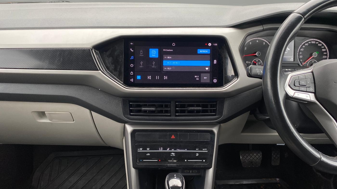 2022 Volkswagen TAIGUN HIGHLINE 1.0 TSI AT, Petrol, Automatic, 37,708 km, Air Conditioner