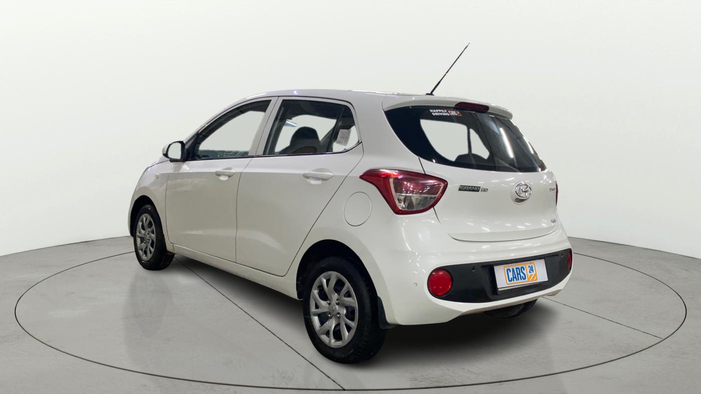 2017 Hyundai Grand i10 SPORTZ 1.2 KAPPA VTVT, Petrol, Manual, 17,970 km, Left Back Diagonal
