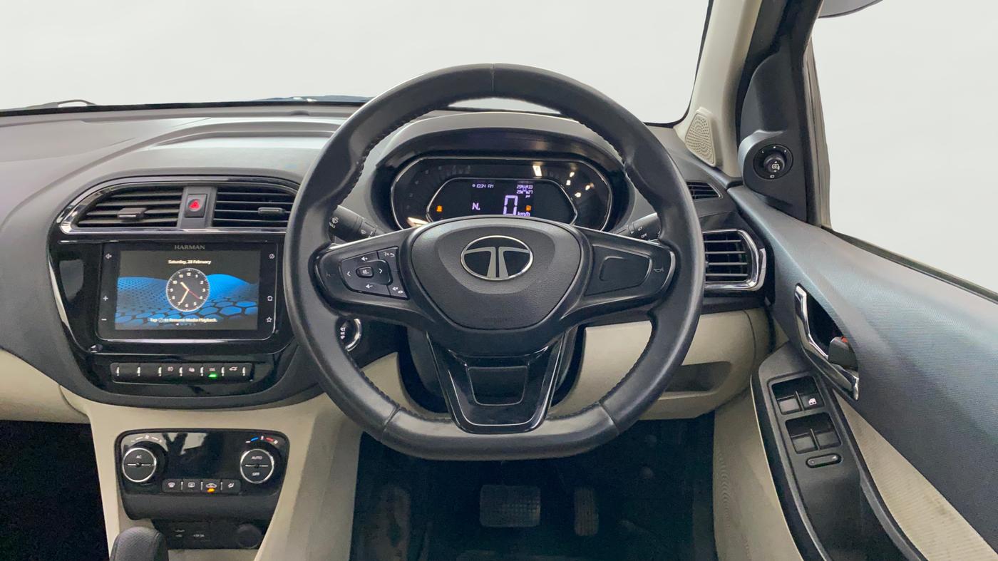 2024 Tata TIGOR XZA Plus iCNG , CNG, Automatic, 34,848 km, Steering Wheel Close Up