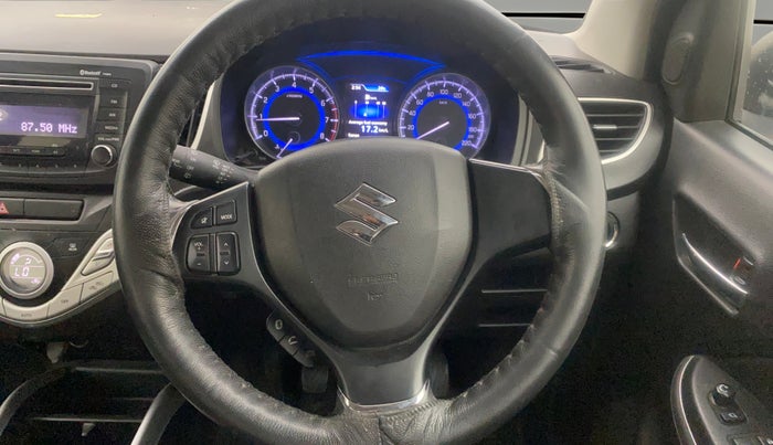 2017 Maruti Baleno ZETA PETROL 1.2, Petrol, Manual, 58,441 km, Steering Wheel Close Up