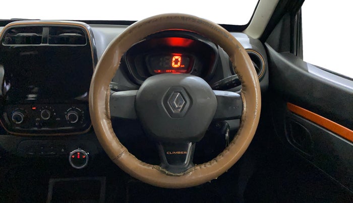 2017 Renault Kwid CLIMBER 1.0 AMT, Petrol, Automatic, 33,320 km, Steering Wheel Close Up