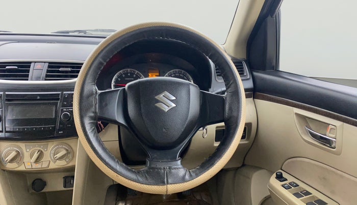 2015 Maruti Swift Dzire VXI, Petrol, Manual, 98,682 km, Steering Wheel Close Up