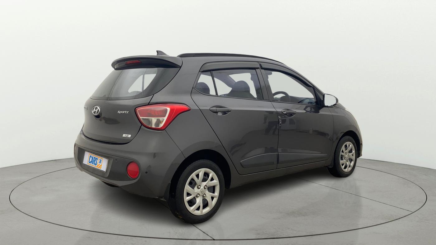 2020 Hyundai Grand i10 SPORTZ 1.2 KAPPA VTVT, Petrol, Manual, 45,776 km, Right Back Diagonal